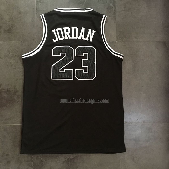 Camiseta AJ x PSG Michael Jordan NO 23 Negro